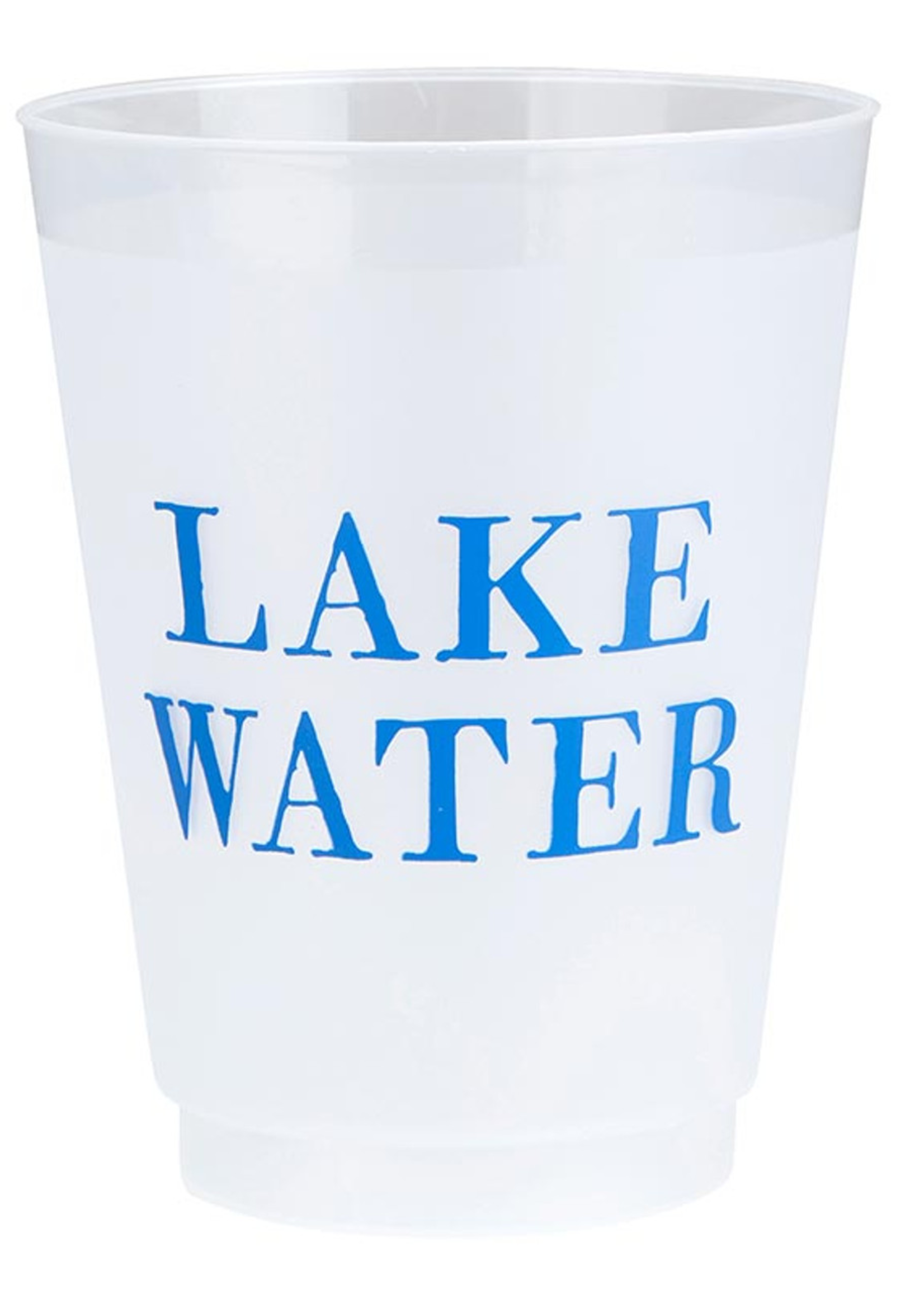 Lake Water Frosted Cups 8pk