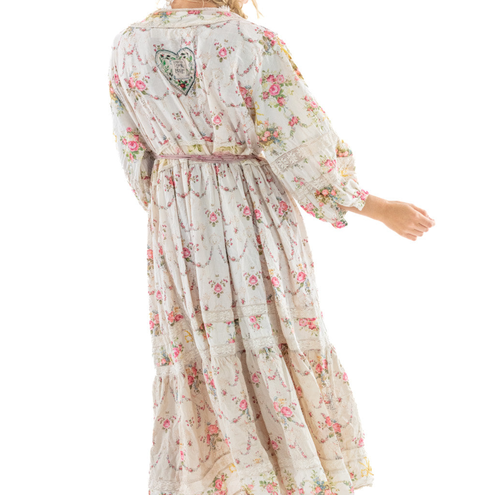 Magnolia Pearl Patchwork Floral Chaney Dress 902 Light Happy