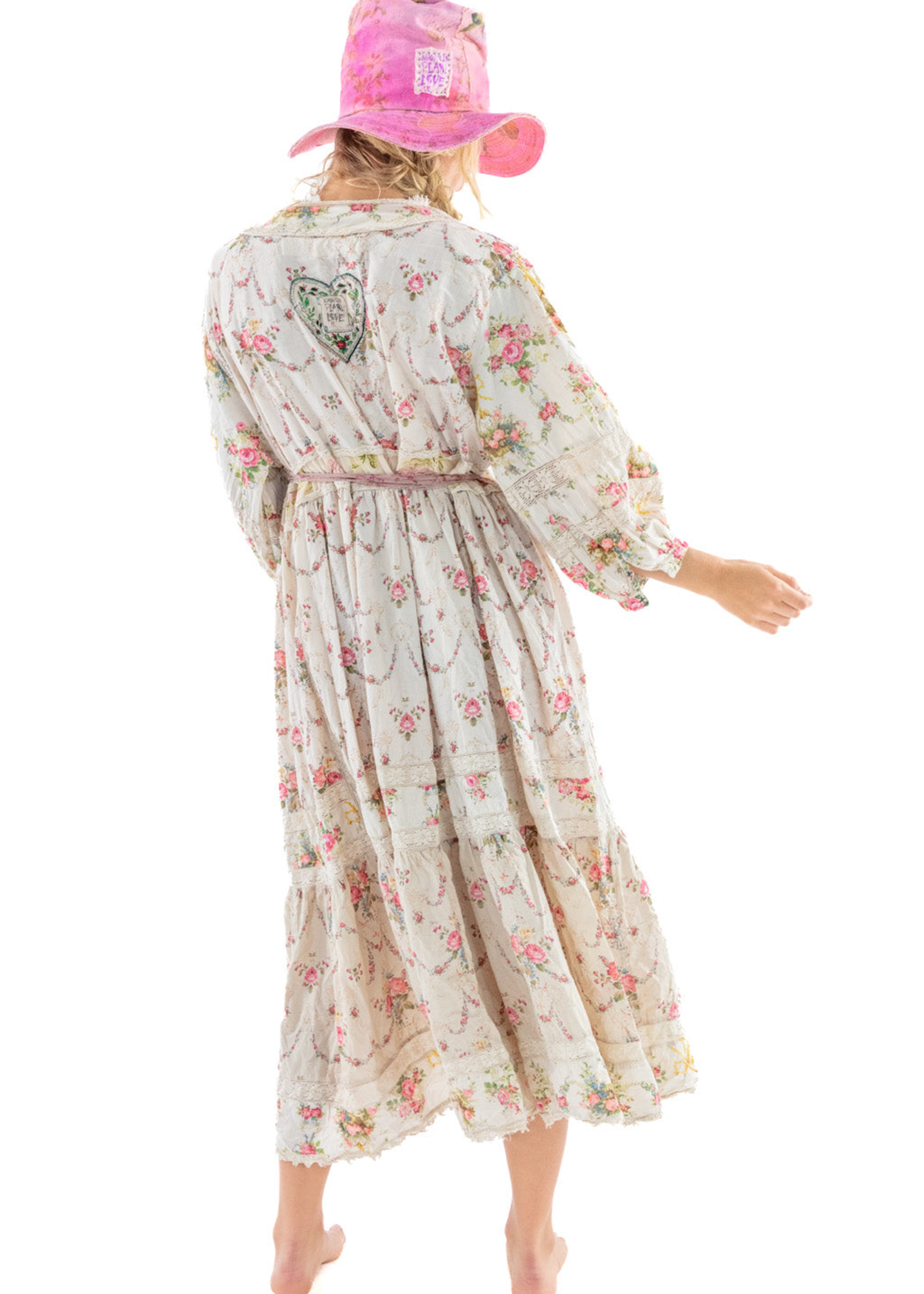 Magnolia Pearl Patchwork Floral Chaney Dress 902 Light Happy