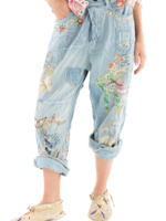 Magnolia Pearl Lil Friends Miners Denim Pants 423 Washed Indigo One Size