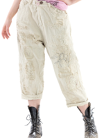 Magnolia Pearl Embroidered Amour Miners Pants 461 Moonlight