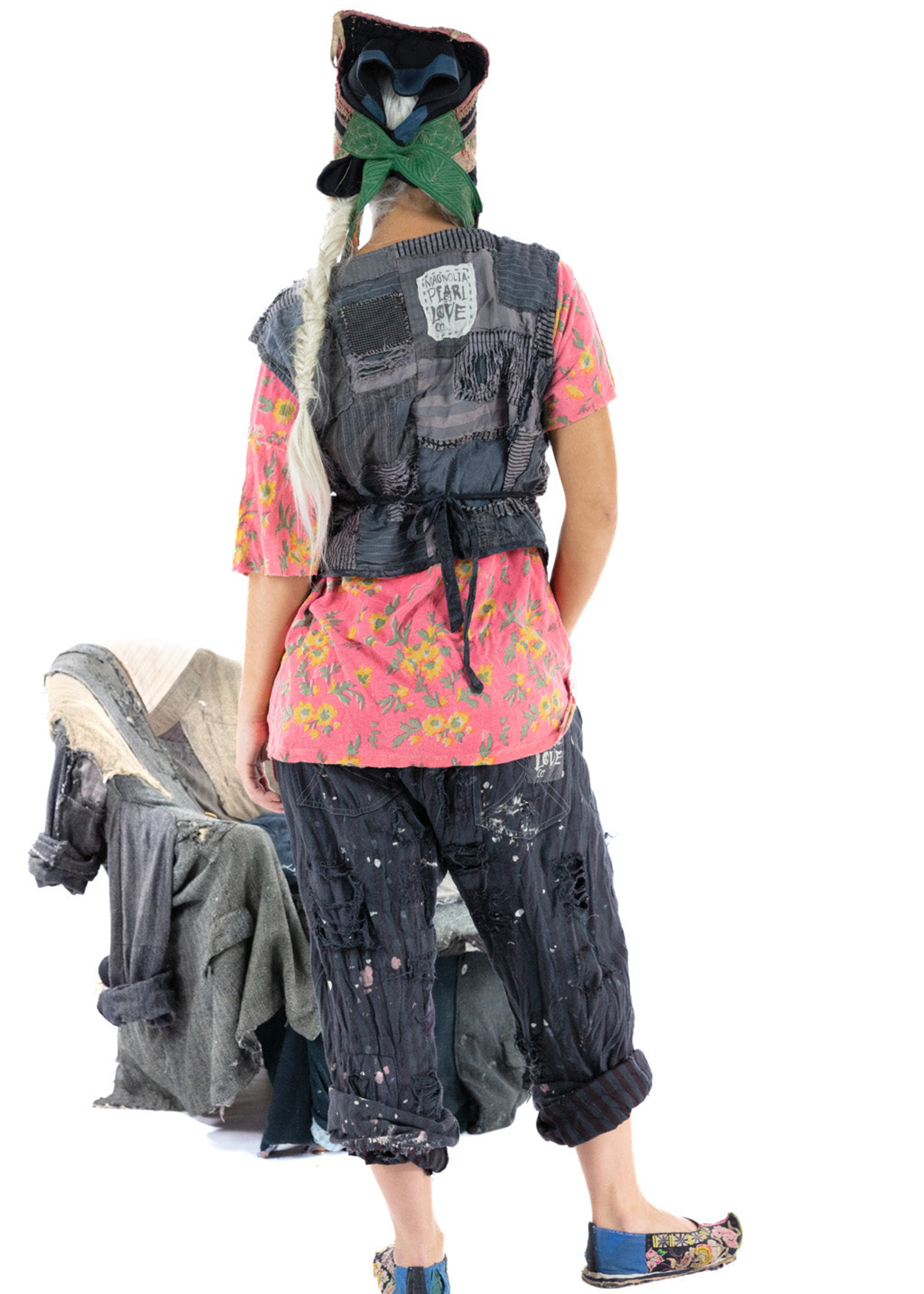 Magnolia Pearl YD Patchwork Nikha VEST 055 Ozzy One Size