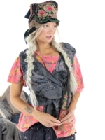 Magnolia Pearl YD Patchwork Nikha VEST 055 Ozzy One Size