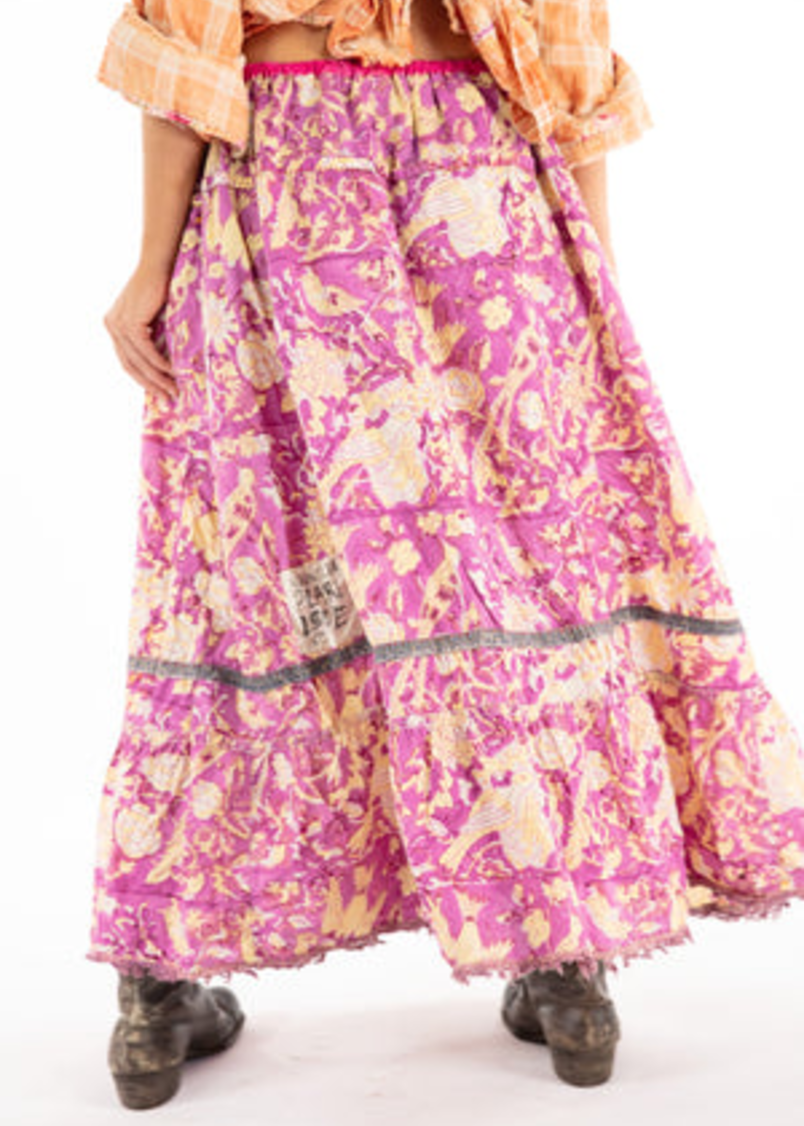 Magnolia Pearl Nepali Peasant SKIRT 151 Wildberry