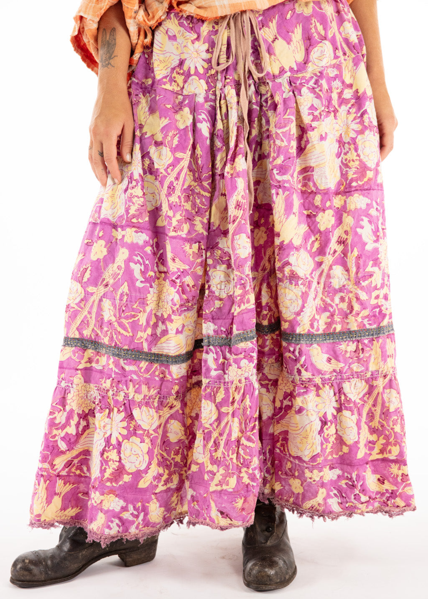 Magnolia Pearl Nepali Peasant SKIRT 151 Wildberry