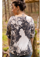 Market of Stars The Looking Glass Bohemian Tee Luxe Bamboo Tunic Shirt