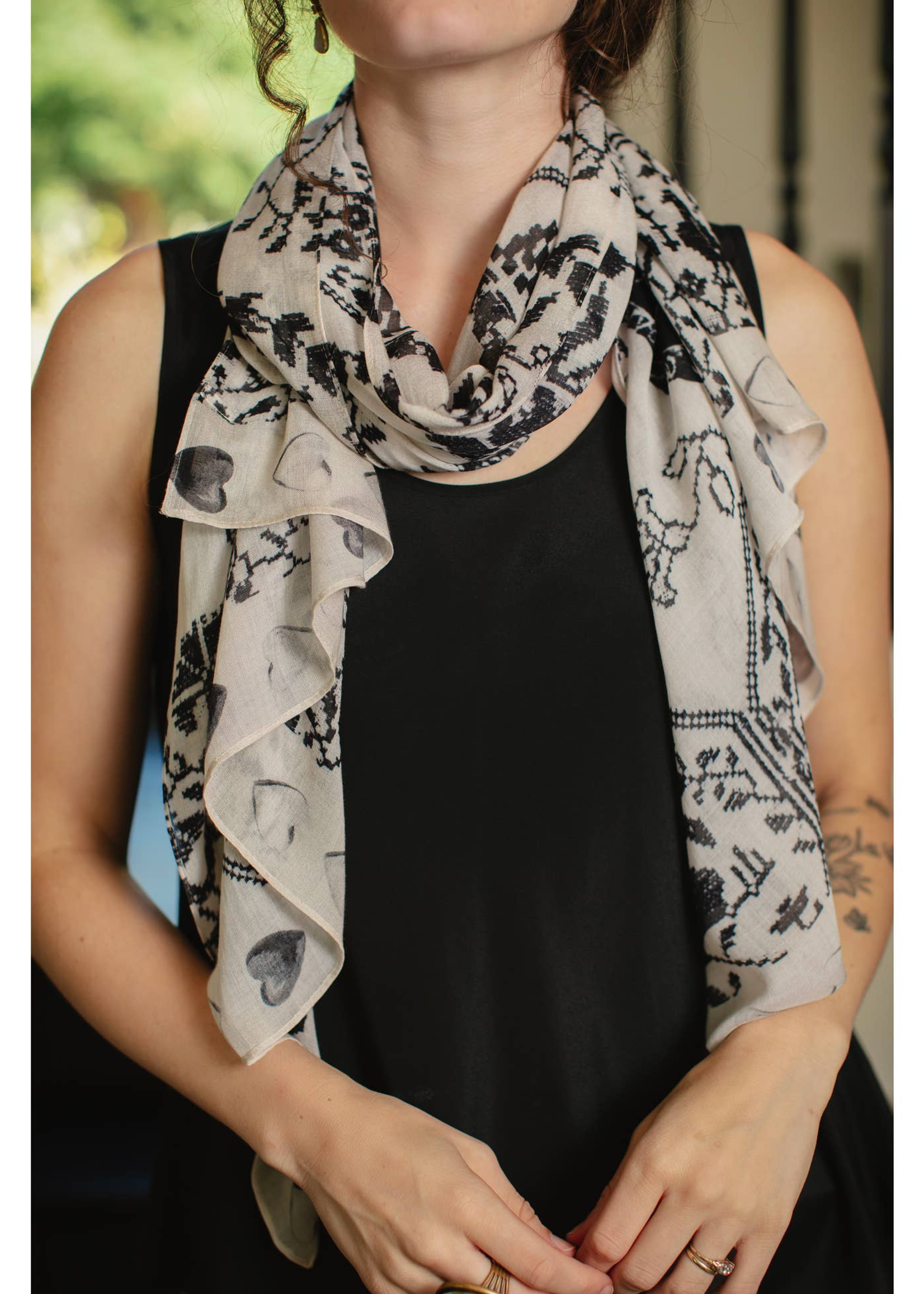 Market of Stars Token of Love Bamboo Scarf