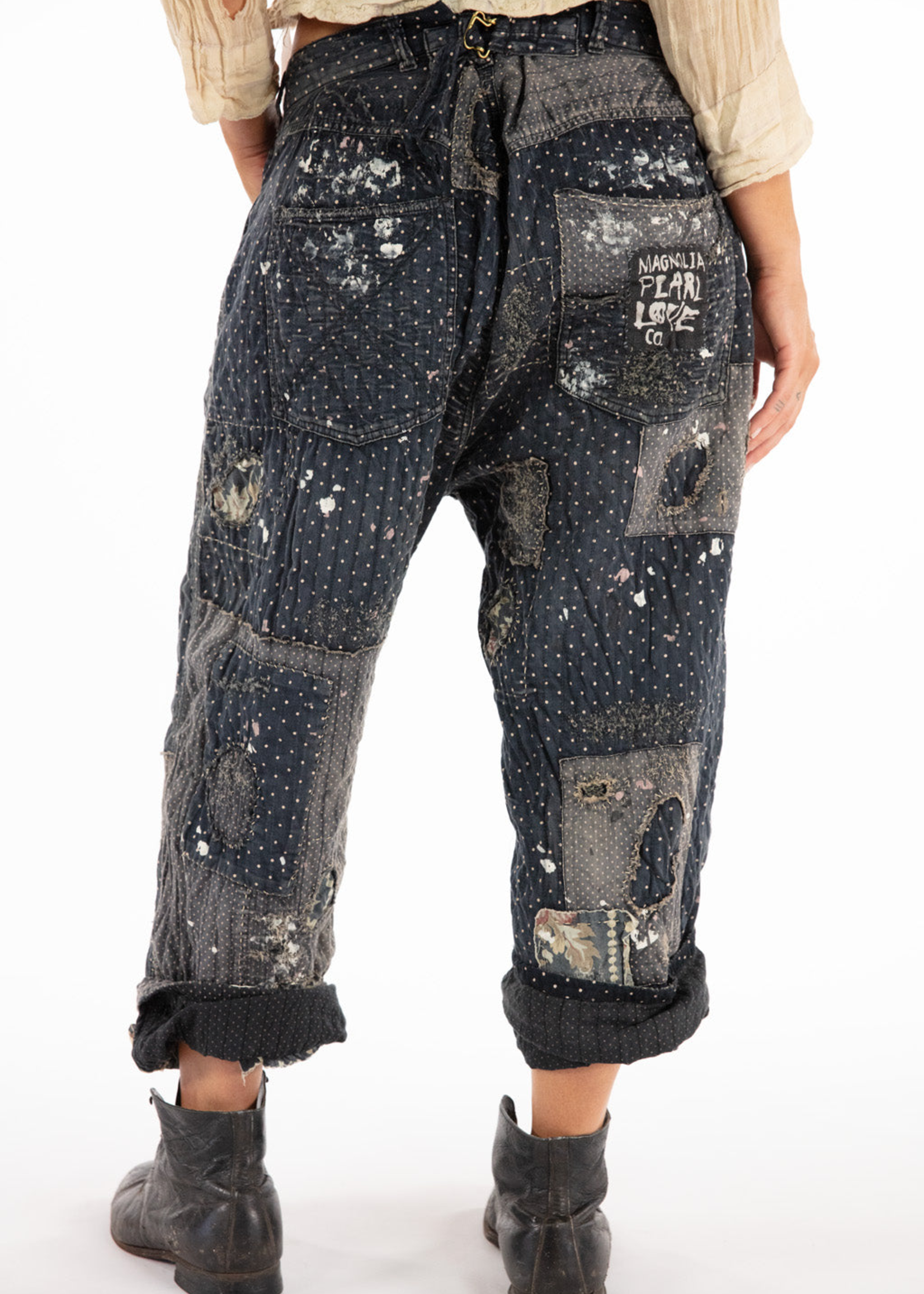Magnolia Pearl Dot and Floral Miners PANTS 495 Cossette