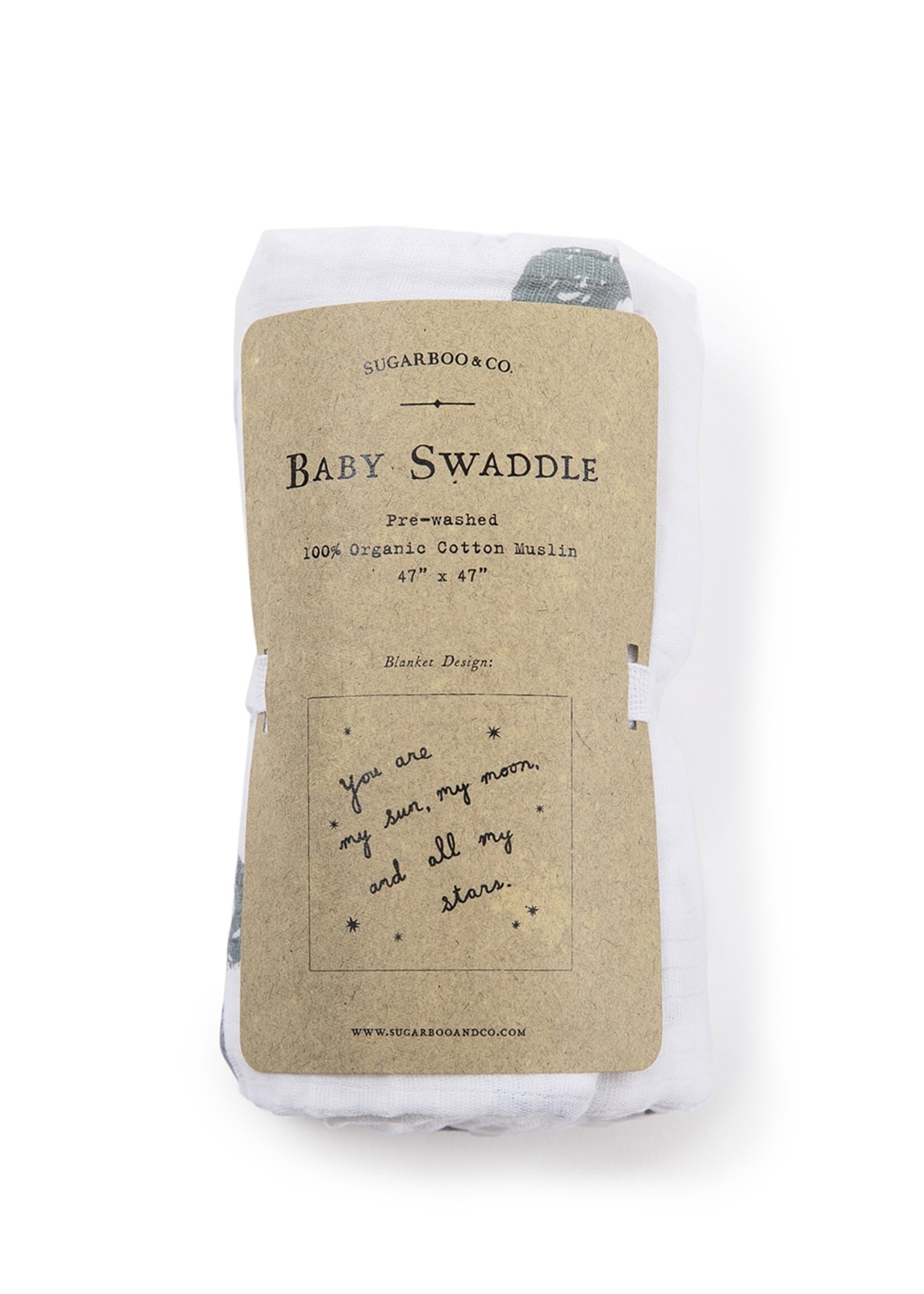 Sugarboo and Co Baby Swaddle Blanket