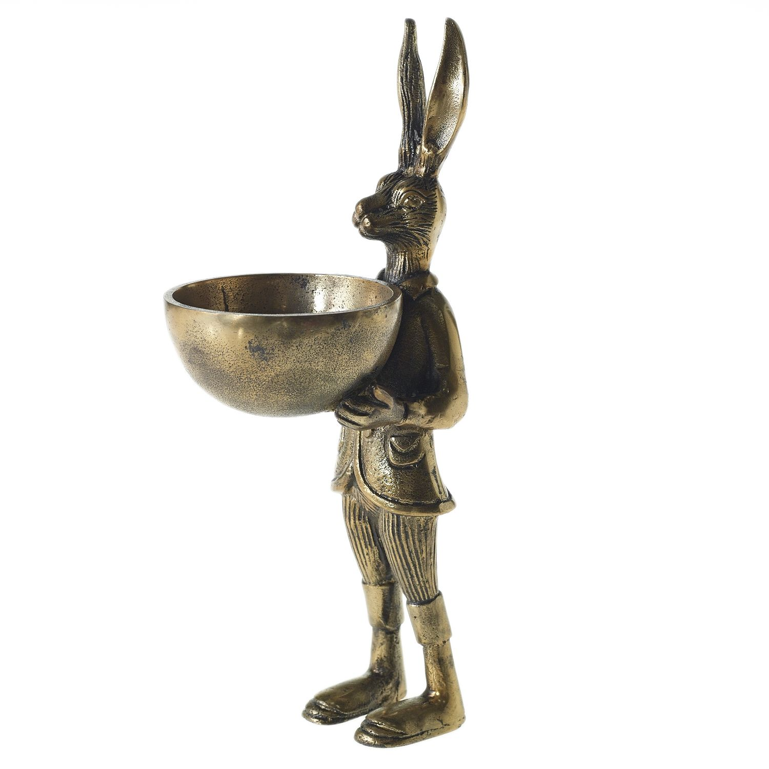 E+E Eric Rabbit Dish Stand Accent Decor - The Periwinkle Shoppe