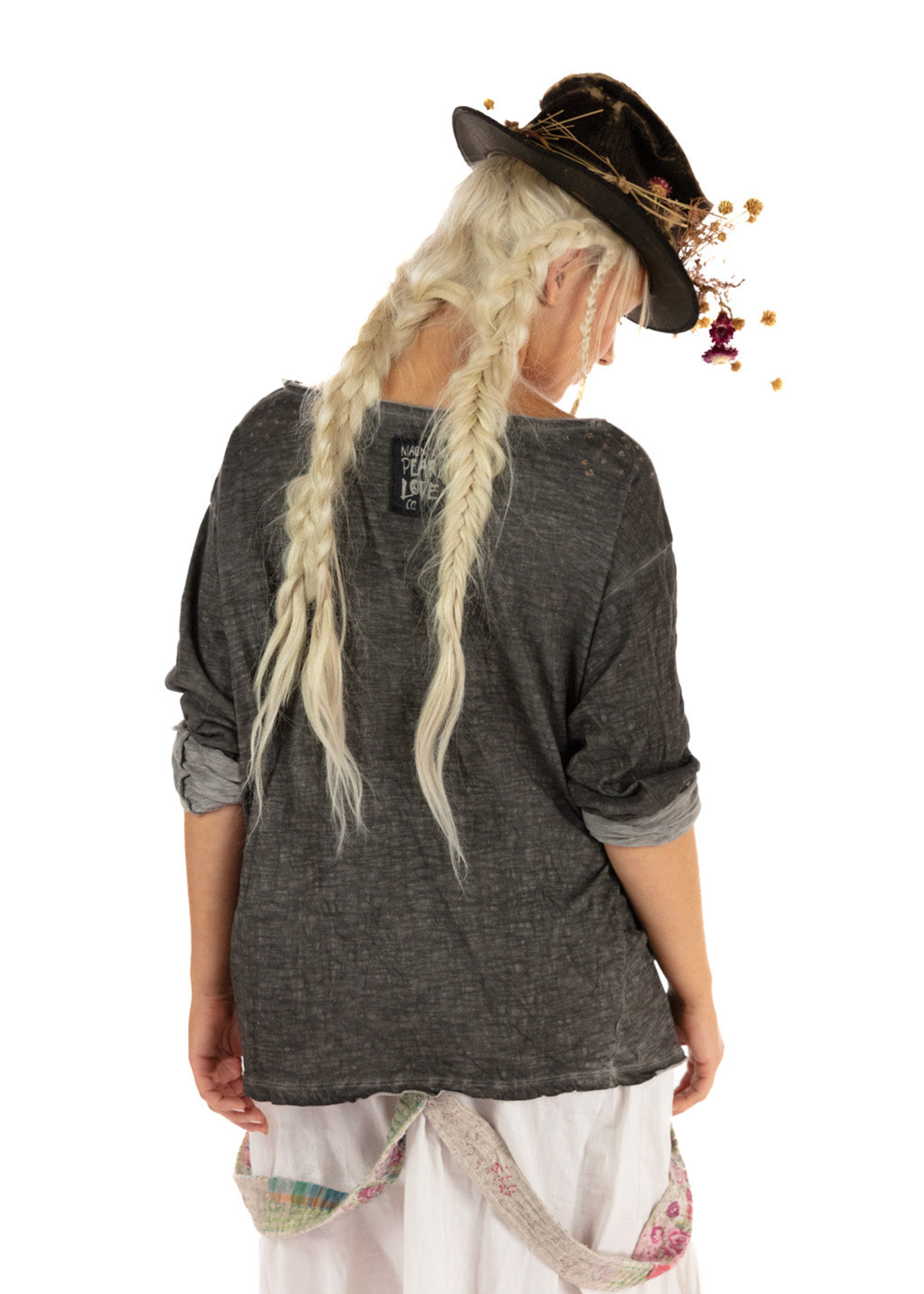 Magnolia Pearl Dharma Dye Viggo Tee Top 1532 Ozzy