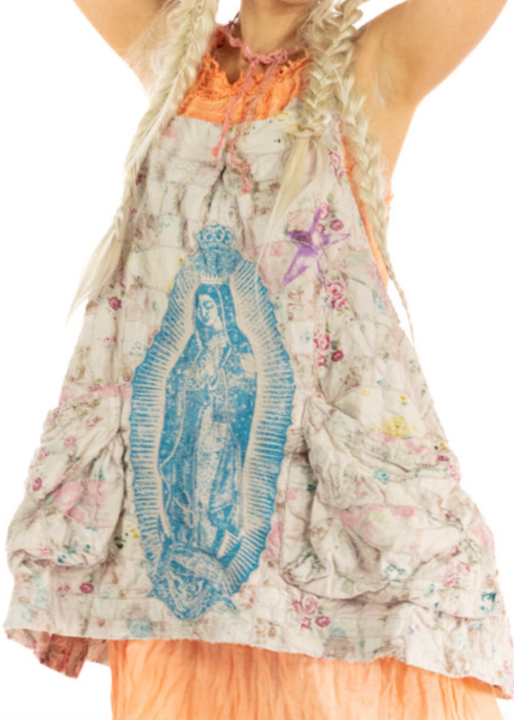 Magnolia Pearl Floral Eli Faye Apron 016 Moonlight