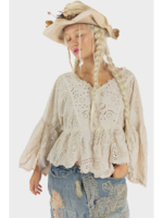 Magnolia Pearl Eyelet Selah Blouse Top 1484 Moonlight