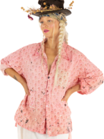 Magnolia Pearl Adison Workshirt Top 1419 Pecan Village