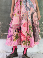 Magnolia Pearl Patchwork Sascha Wrap Skirt 156 Azalea