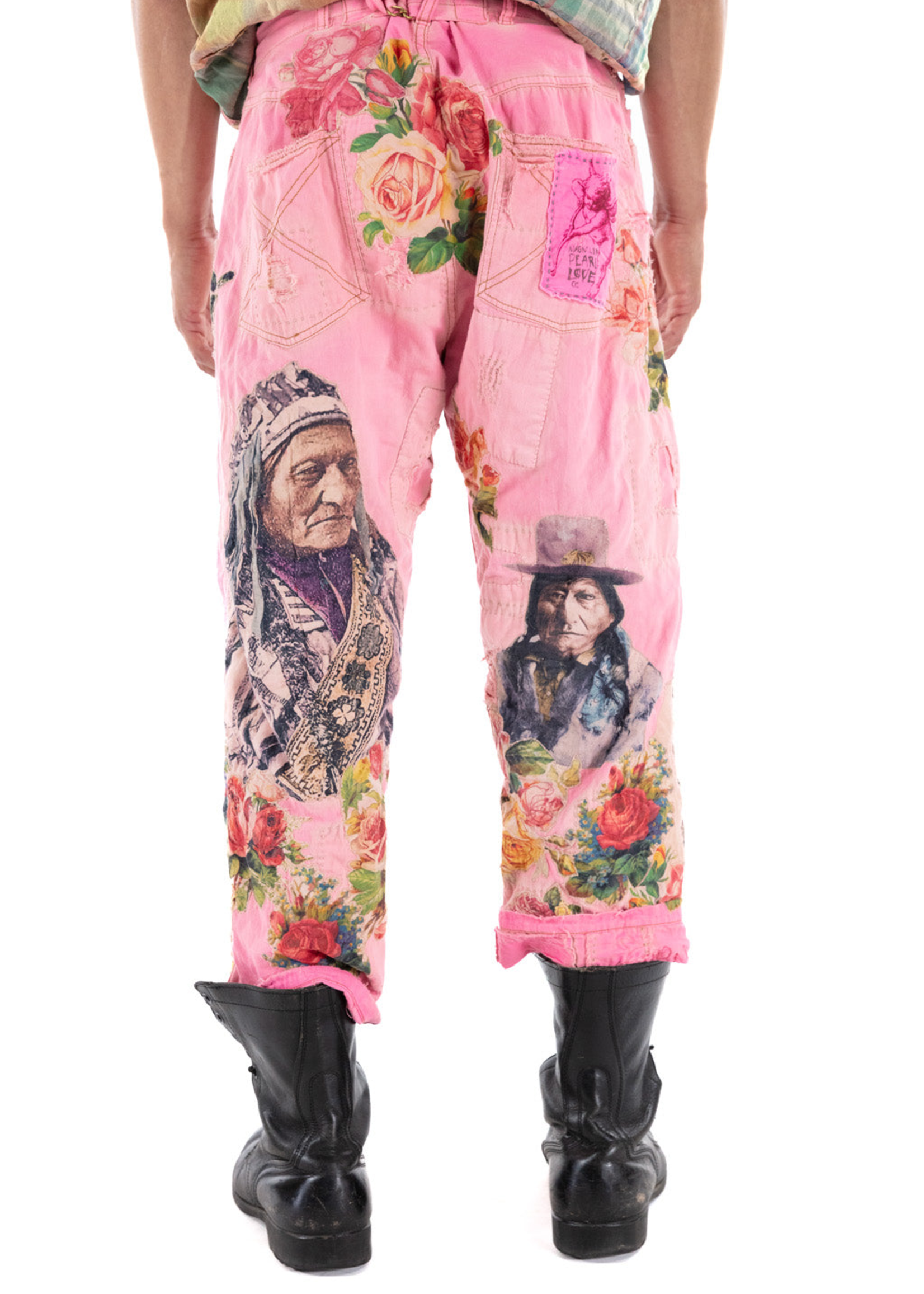 Magnolia Pearl Great Spirit Miner Denim Pants 519 Azalea