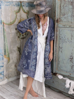 Magnolia Pearl Quilted Boro Kimono 794 Boro