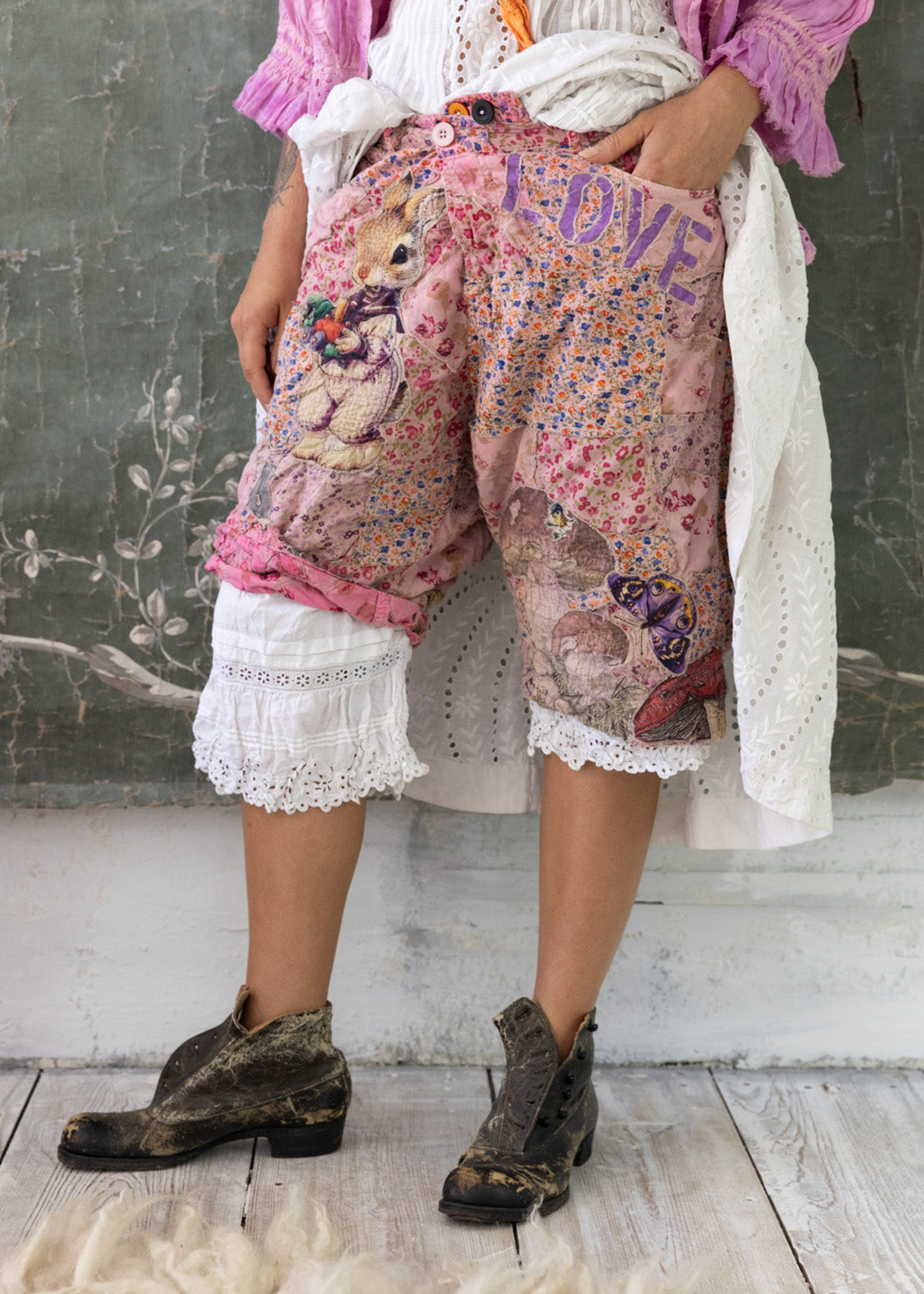Magnolia Pearl Be A Poem Miner Shorts 027 Bunny Love
