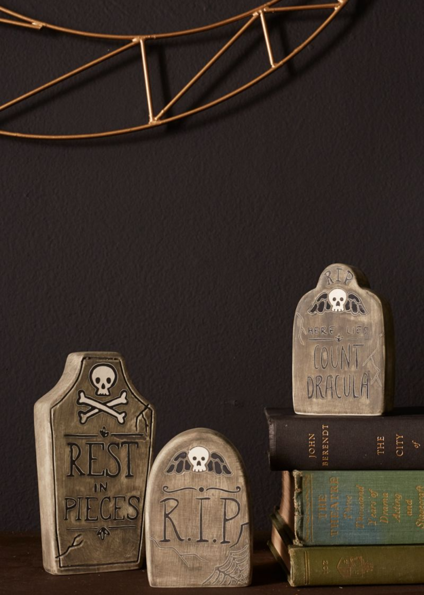 AD - Halloween Tombstone Set of 3
