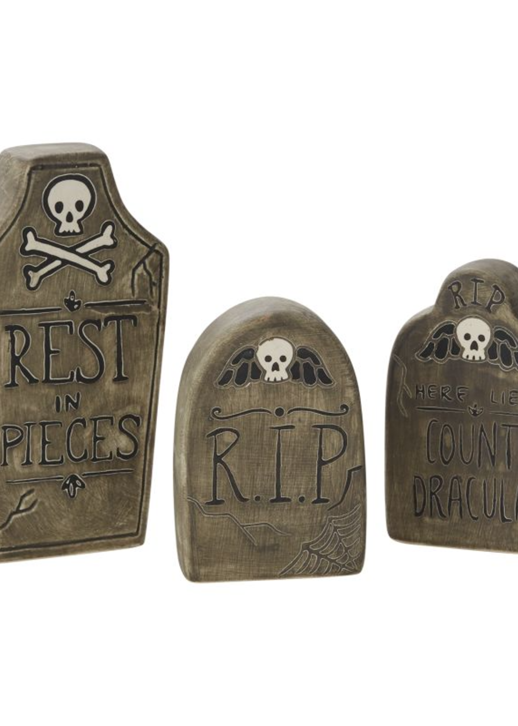 AD - Halloween Tombstone Set of 3