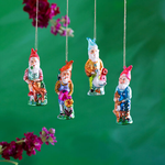 Glitterville Nathalie Lete Gnome Ornaments
