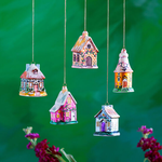 Glitterville Nathalie Lete Cottage House Ornaments