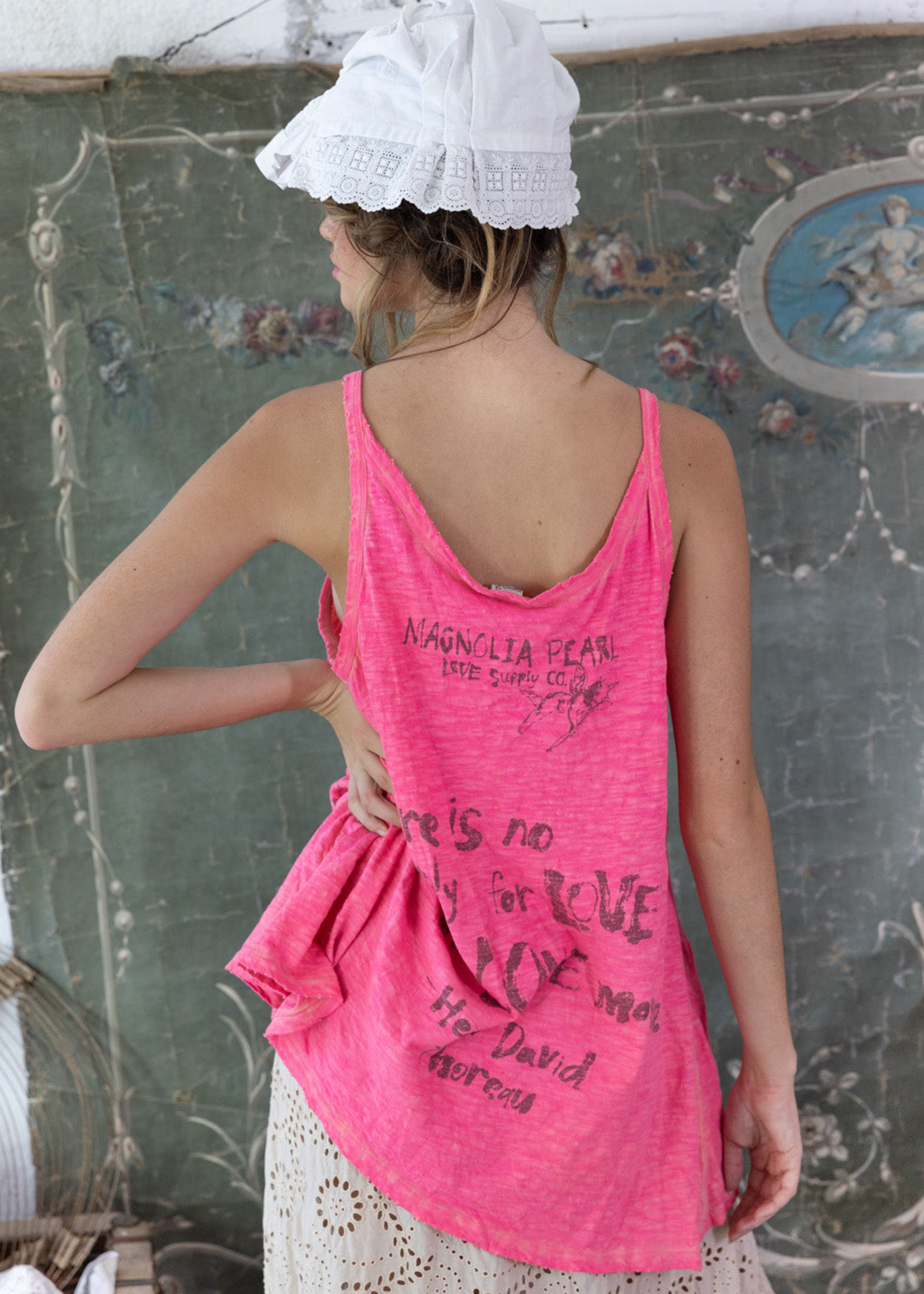 Magnolia Pearl Malibu Cherub Lana Tank Top 1643 La Tuna