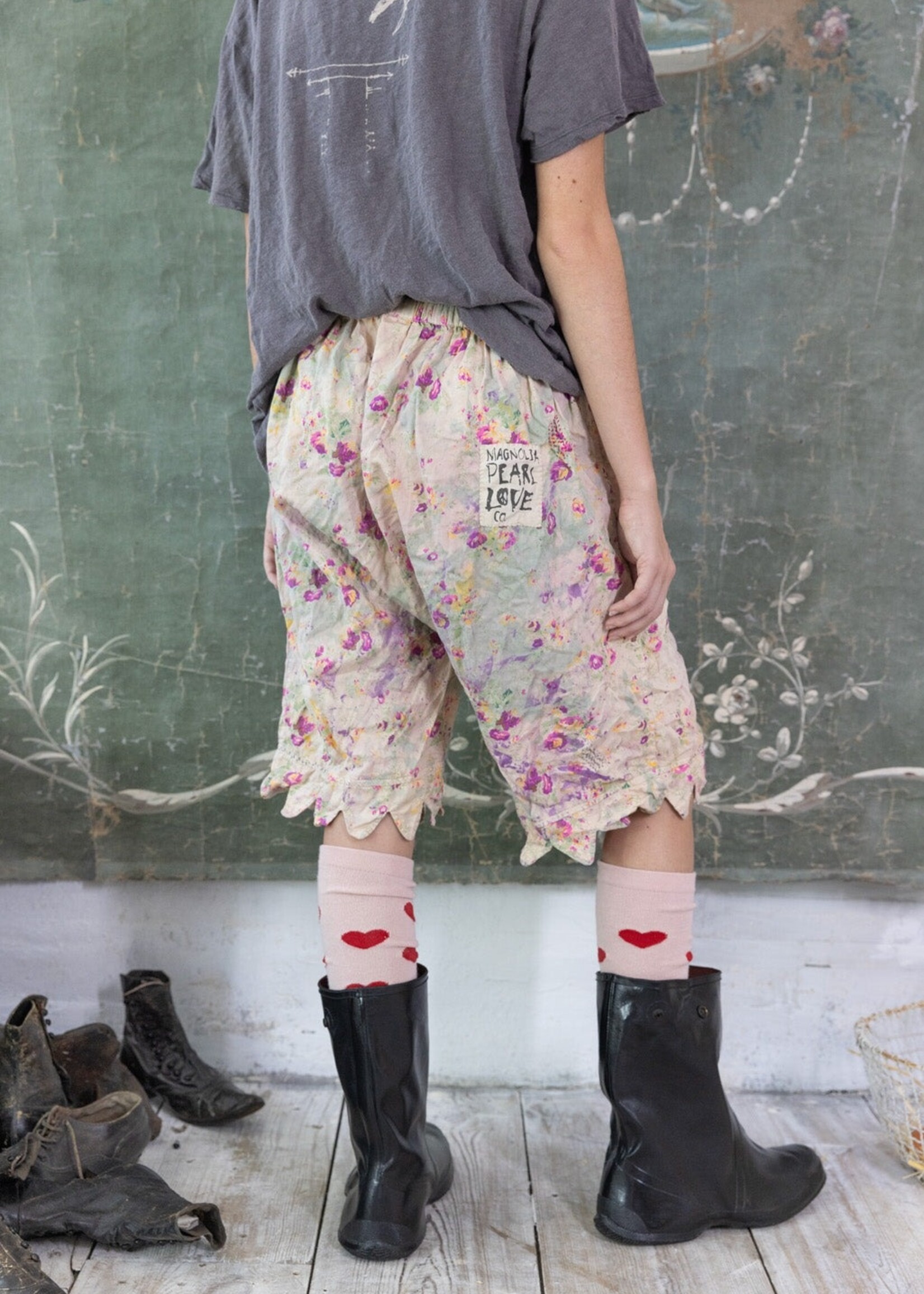 Magnolia Pearl Floral Khloe Boxers Shorts 043 Pressed Flowers