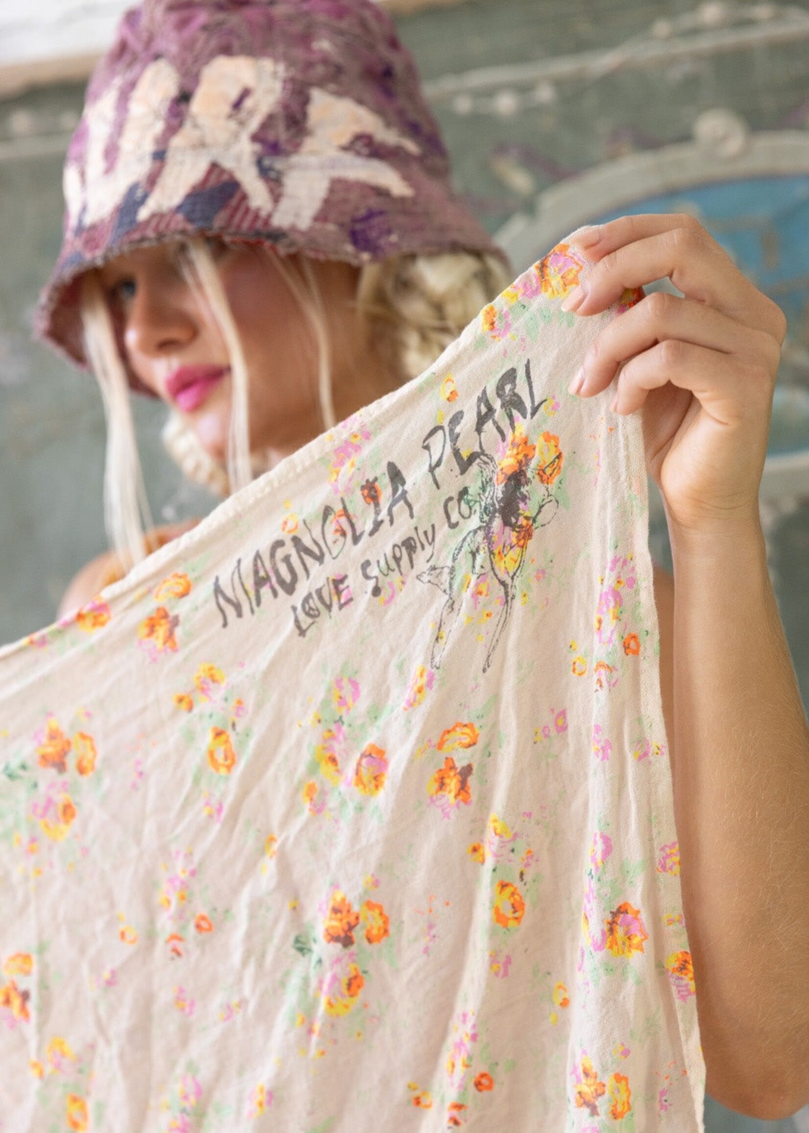 Magnolia Pearl MP Floral Neon Scarf 150 Isla