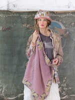 Magnolia Pearl Tara Scarf 145 Azalea