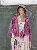 Magnolia Pearl Quilted Lise Lotte Piano Shawl Jacket 833 Pomegranate
