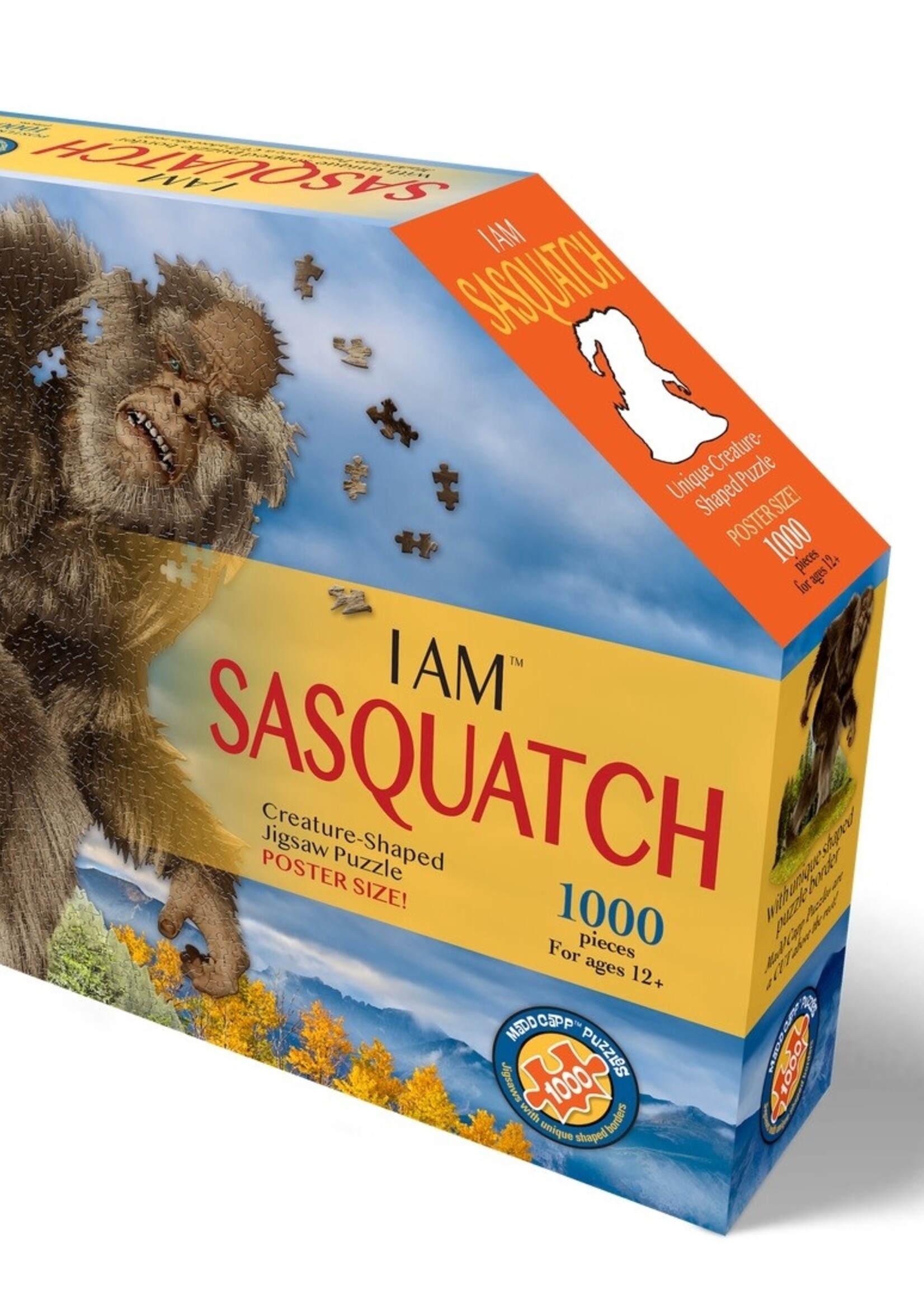 Sasquatch Shaped Puzzle 1000pc