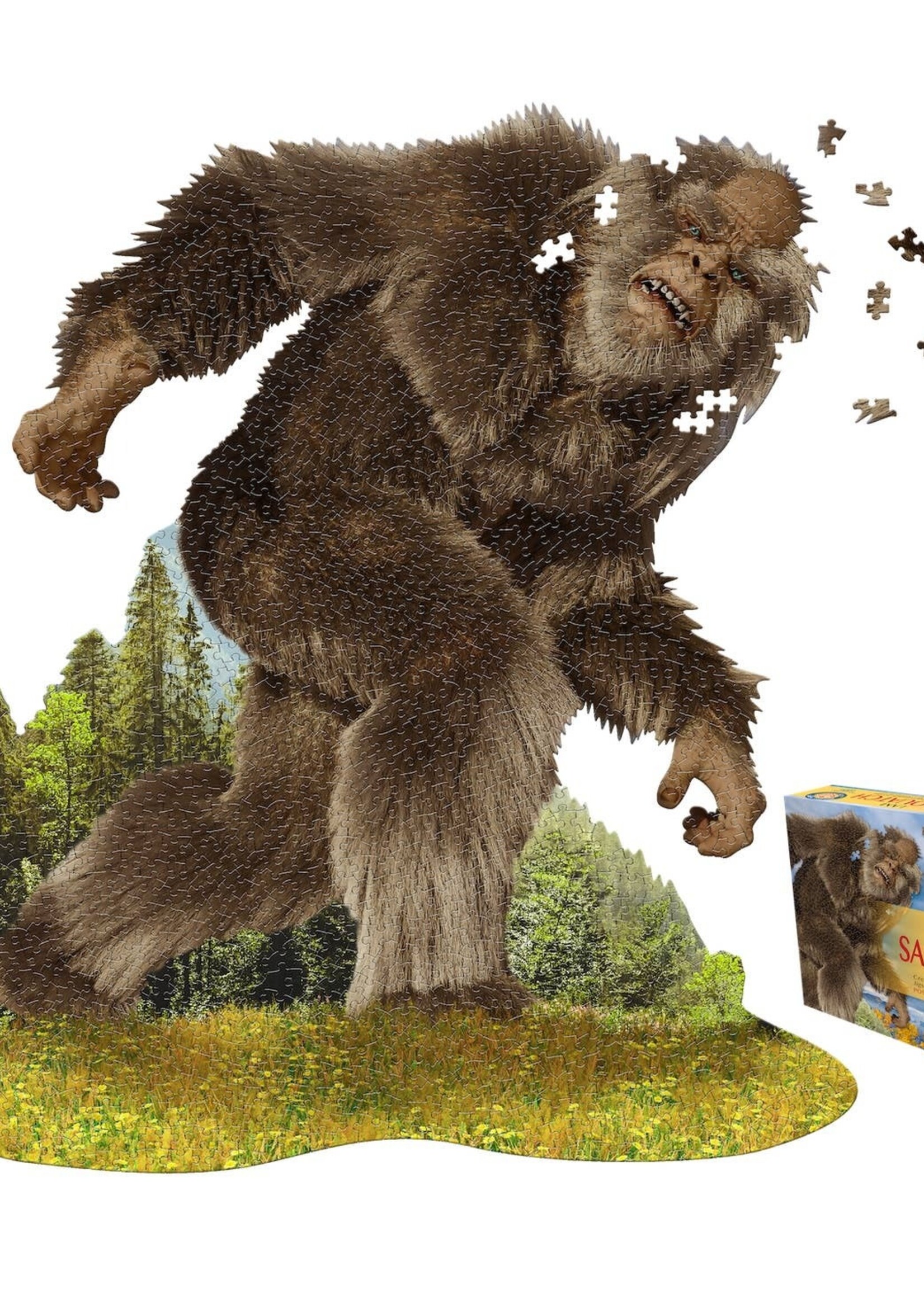 Sasquatch Shaped Puzzle 1000pc