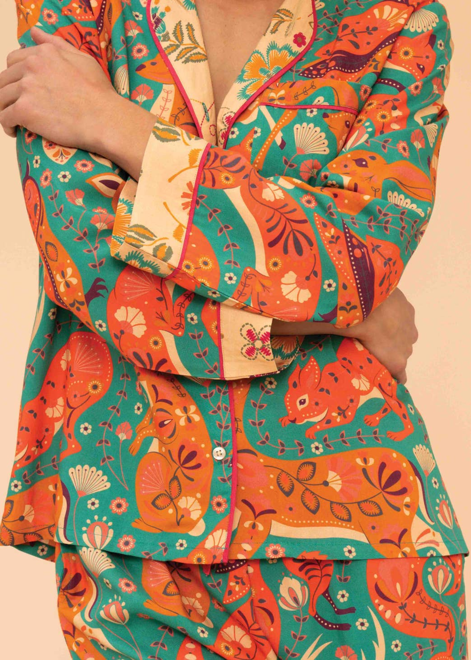 Powder UK Folk Art Friends Pajama Set