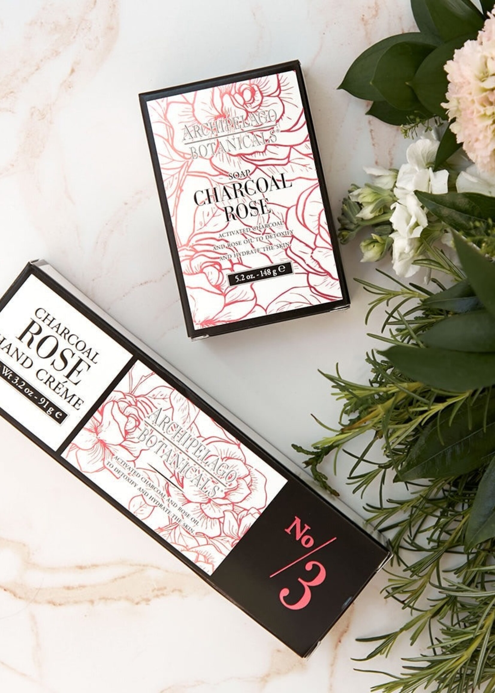 Archipelago Botanicals Archipelago Botanicals Charcoal Rose Bar Soap