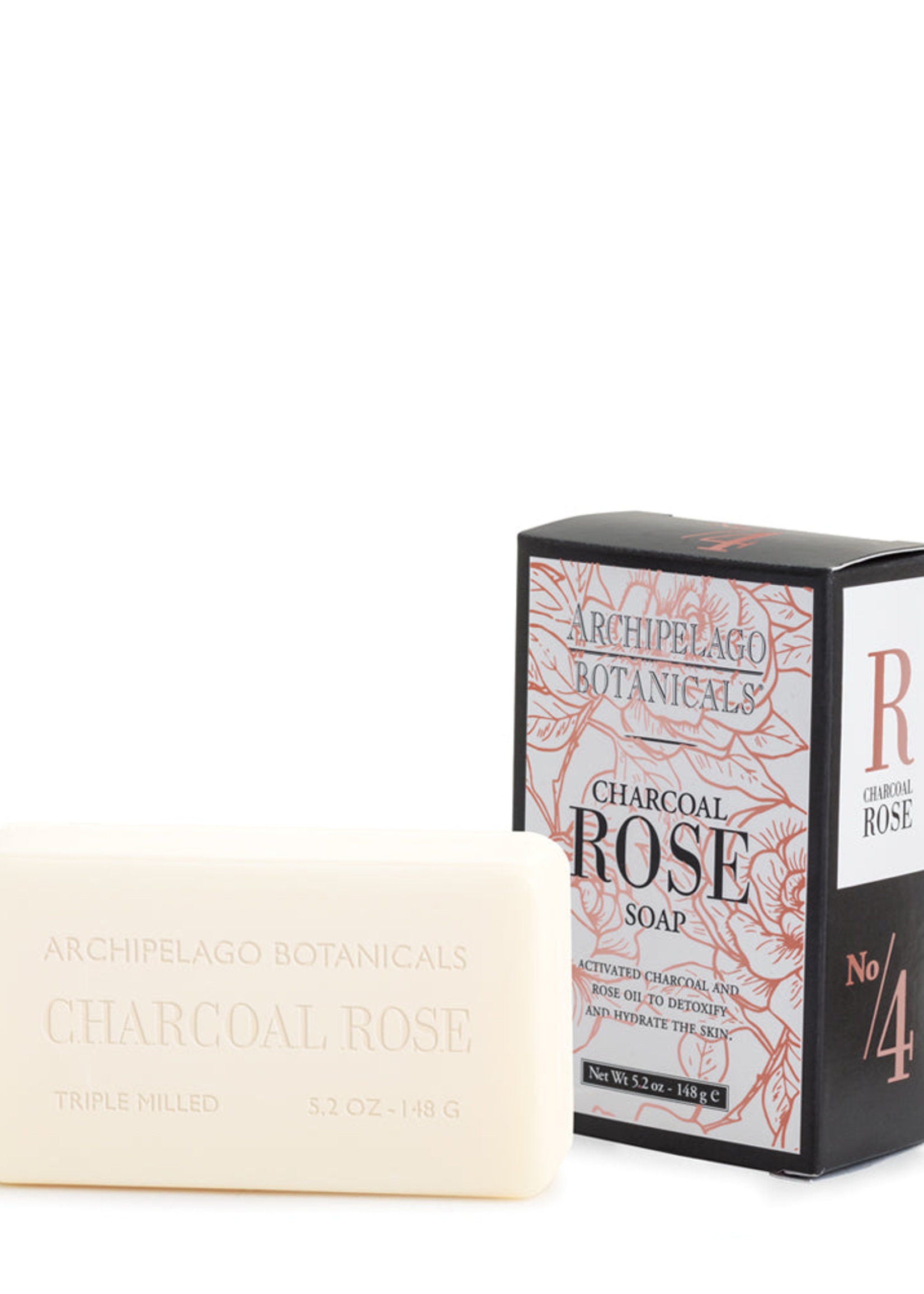 Archipelago Botanicals Archipelago Botanicals Charcoal Rose Bar Soap