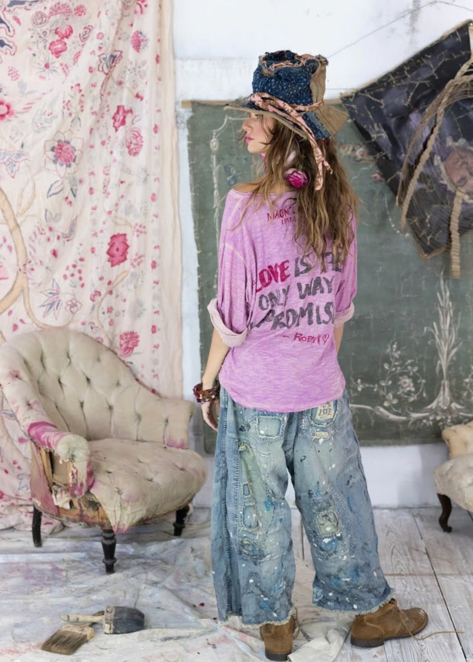 Magnolia Pearl Loves Promise Viggo Tee Top 1682 Allium