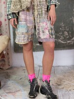 Magnolia Pearl YD Patchwork Madras Rainbow Shorts 023