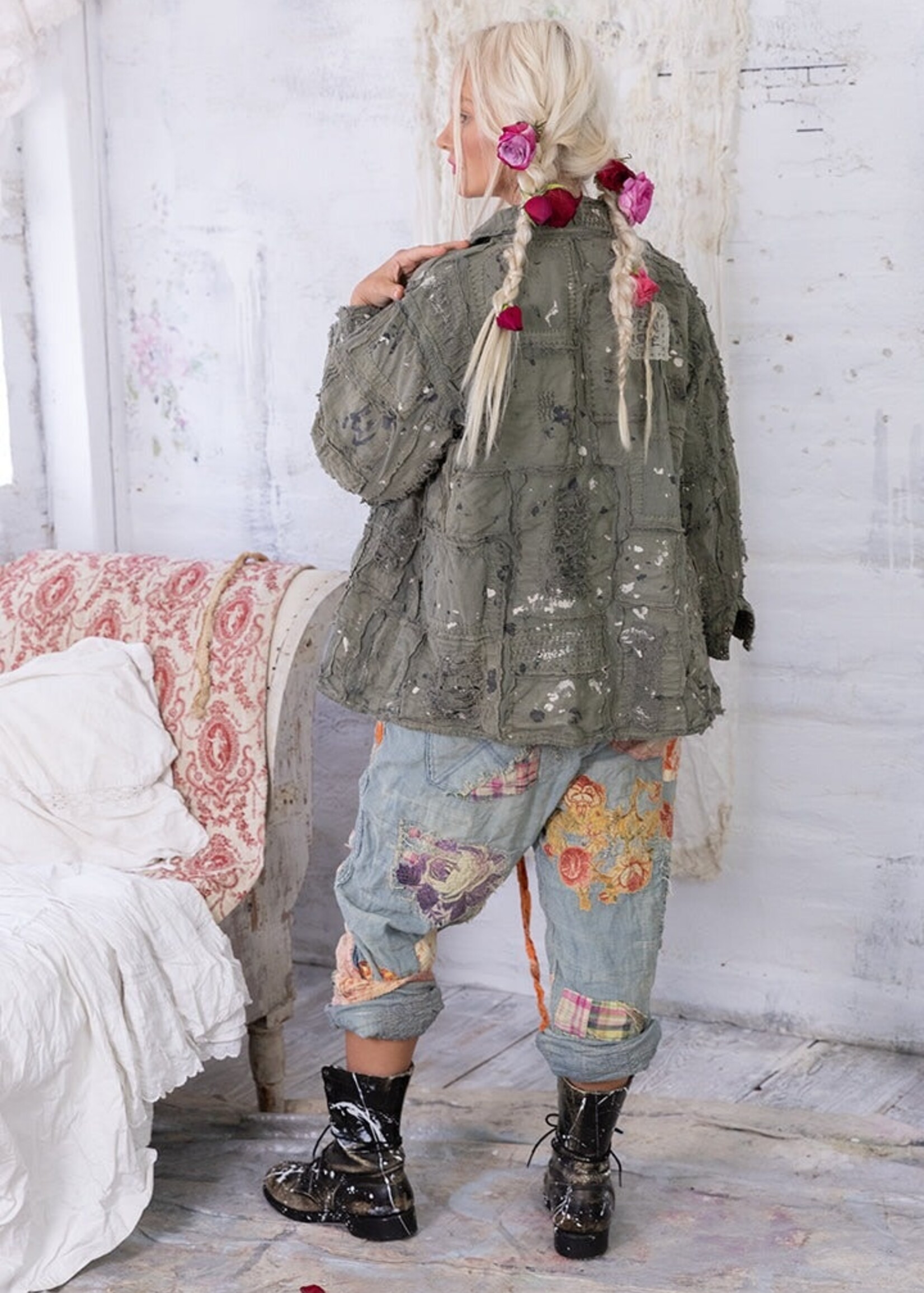 Magnolia Pearl New Release Denim Strawberry Fields Jacket Peace 814