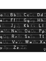 Alphabet Letters Chalkboard Learning Mat