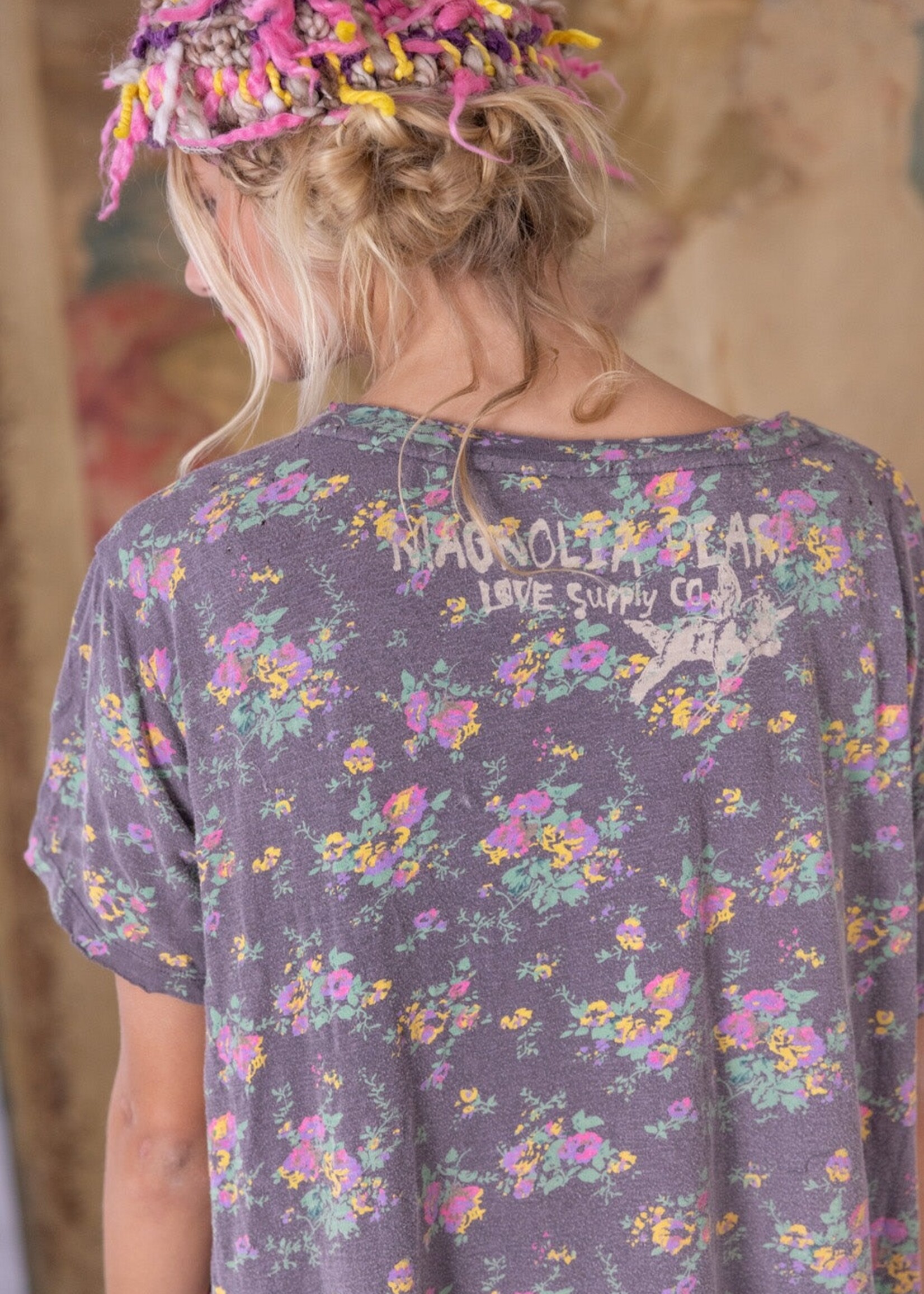 Magnolia Pearl Floral Circus Love Tee Dress 1049 Ramon
