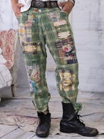 Magnolia Pearl Bobbie Trousers Romeo Check Pants 403
