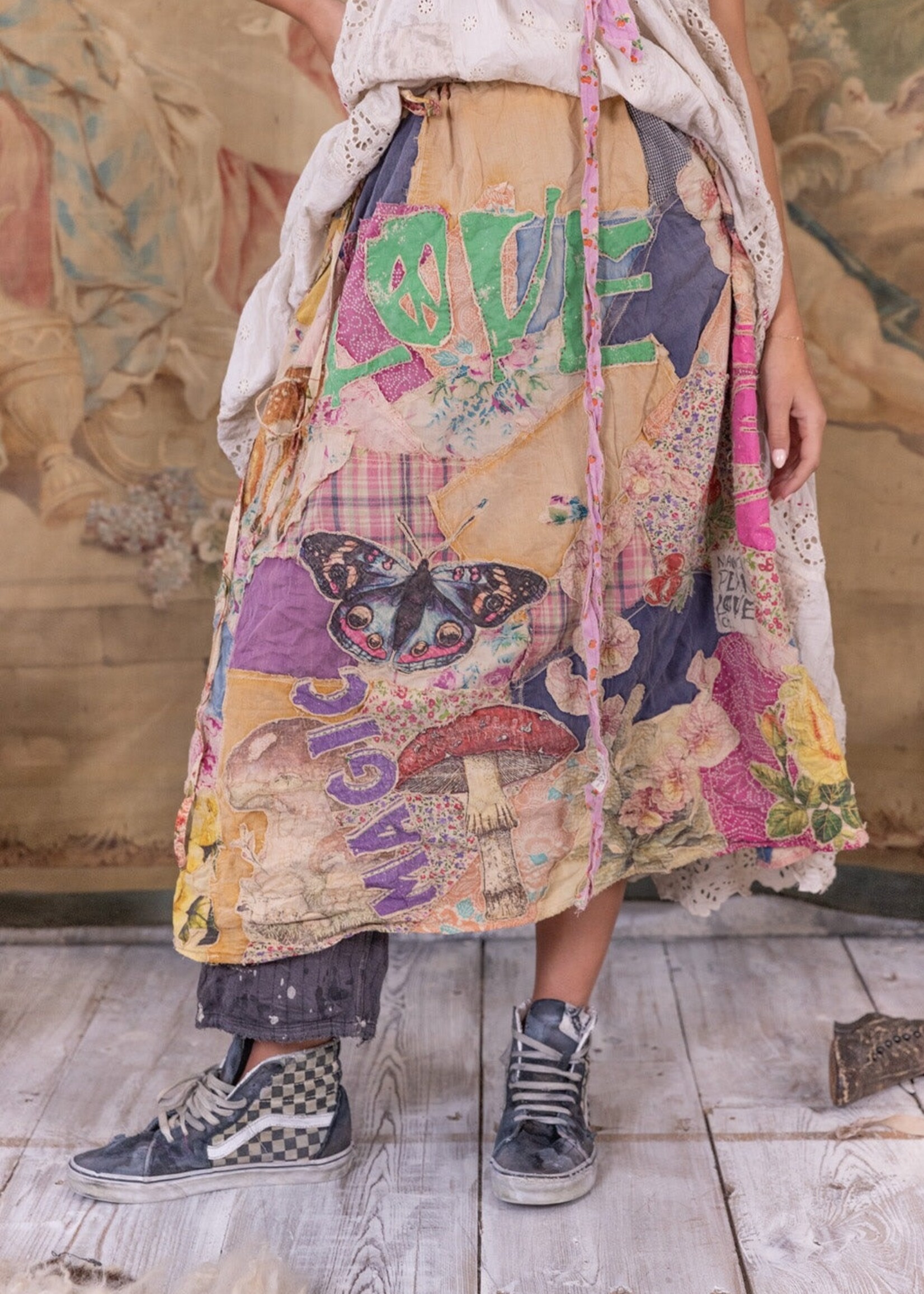 Magnolia Pearl Patchwork Fairytale Skirt 155