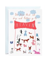 Mr. Boddington's Studio Doggies in Heaven Greeting Card