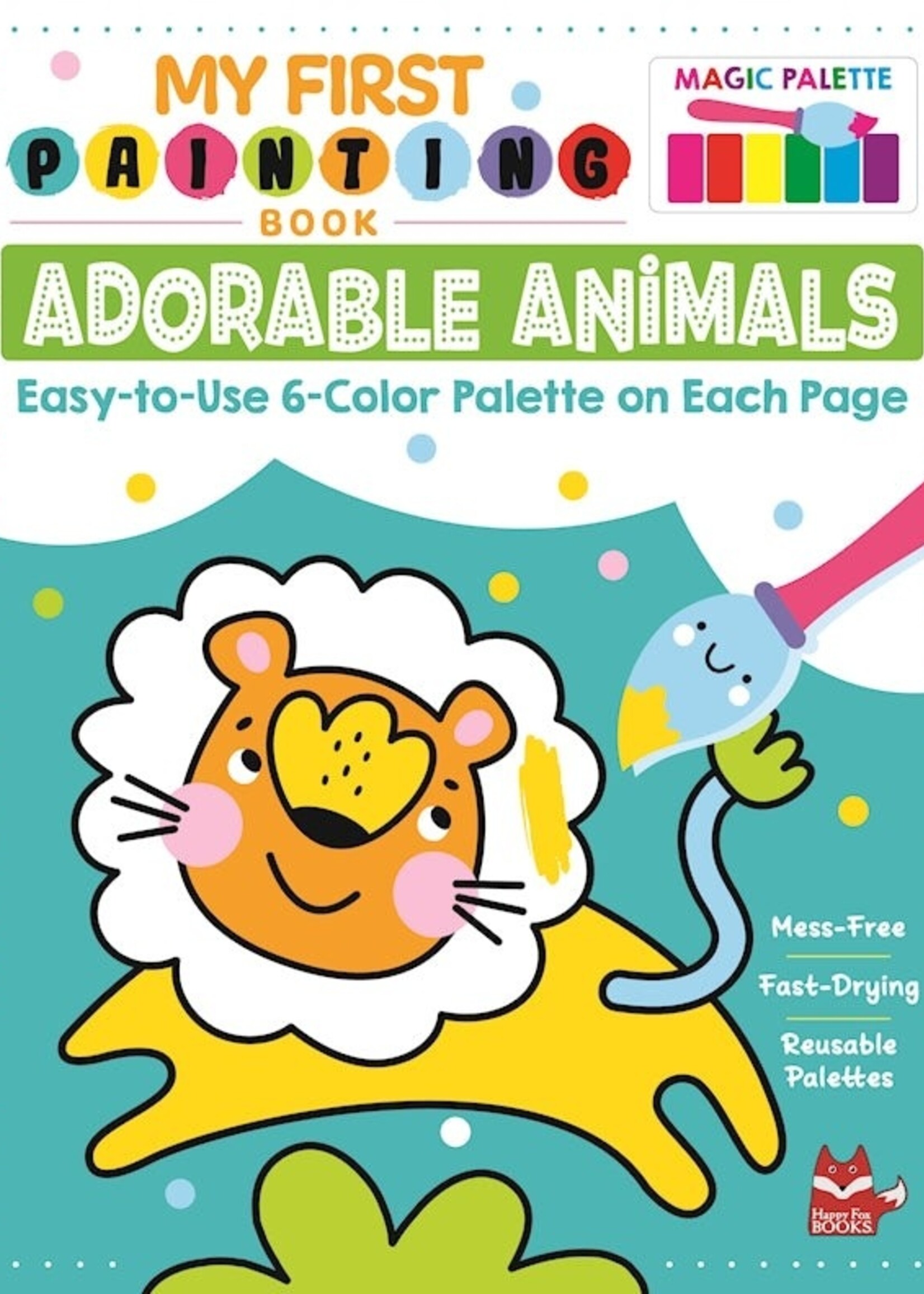 My First Painting Book Adorable Animals