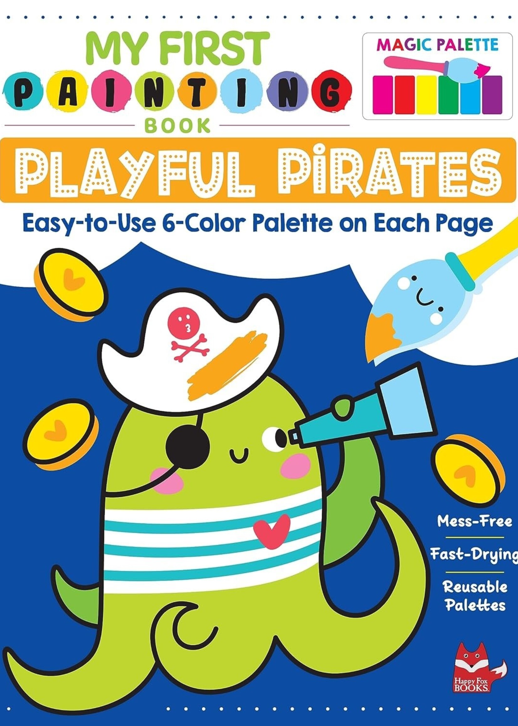 My First Painting Book Playful Pirates