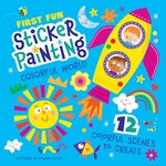 Sticker Painting Book Colorful World