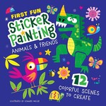 Sticker Painting Book Animals & Friends