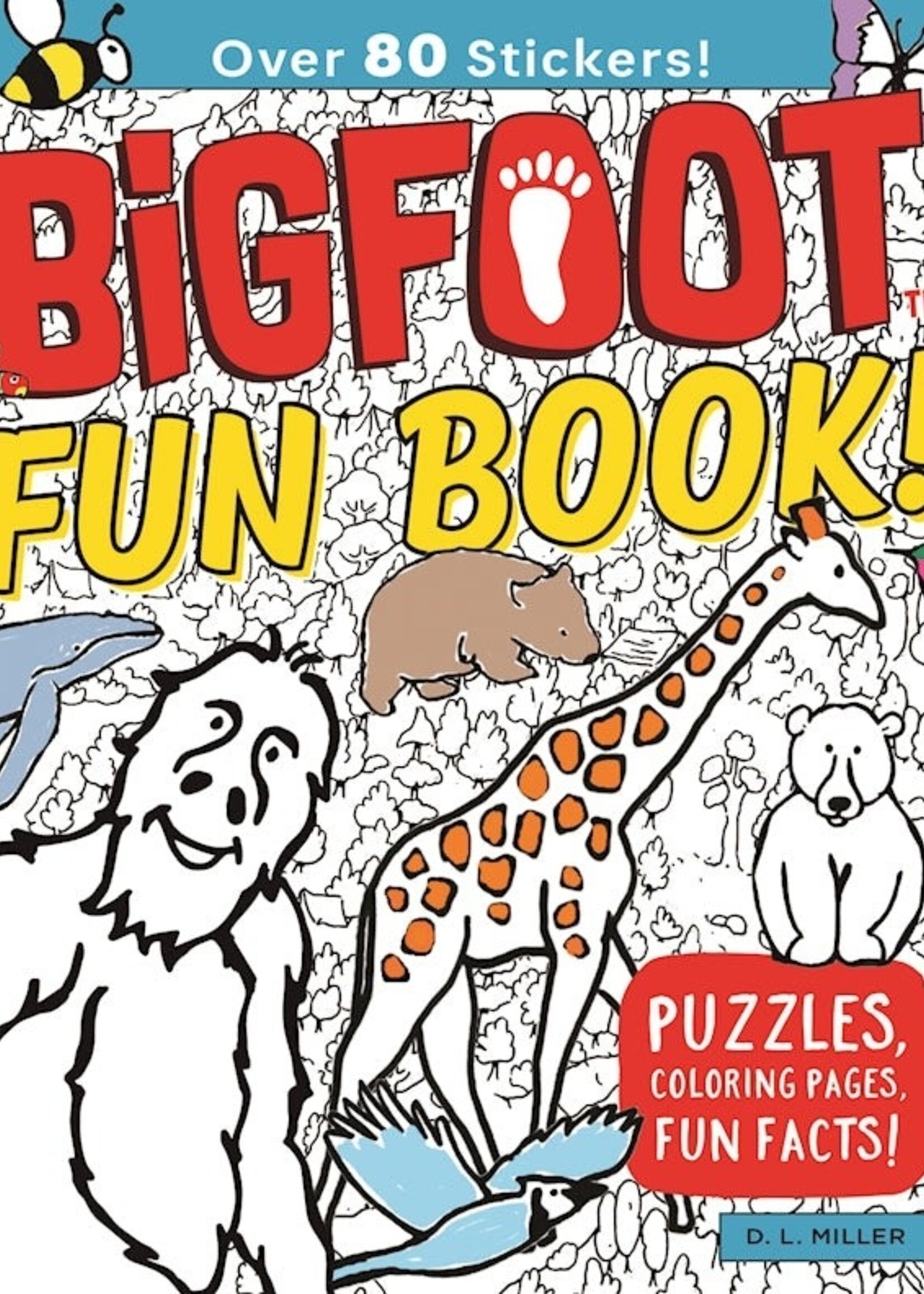 Bigfoot Fun Activity Book