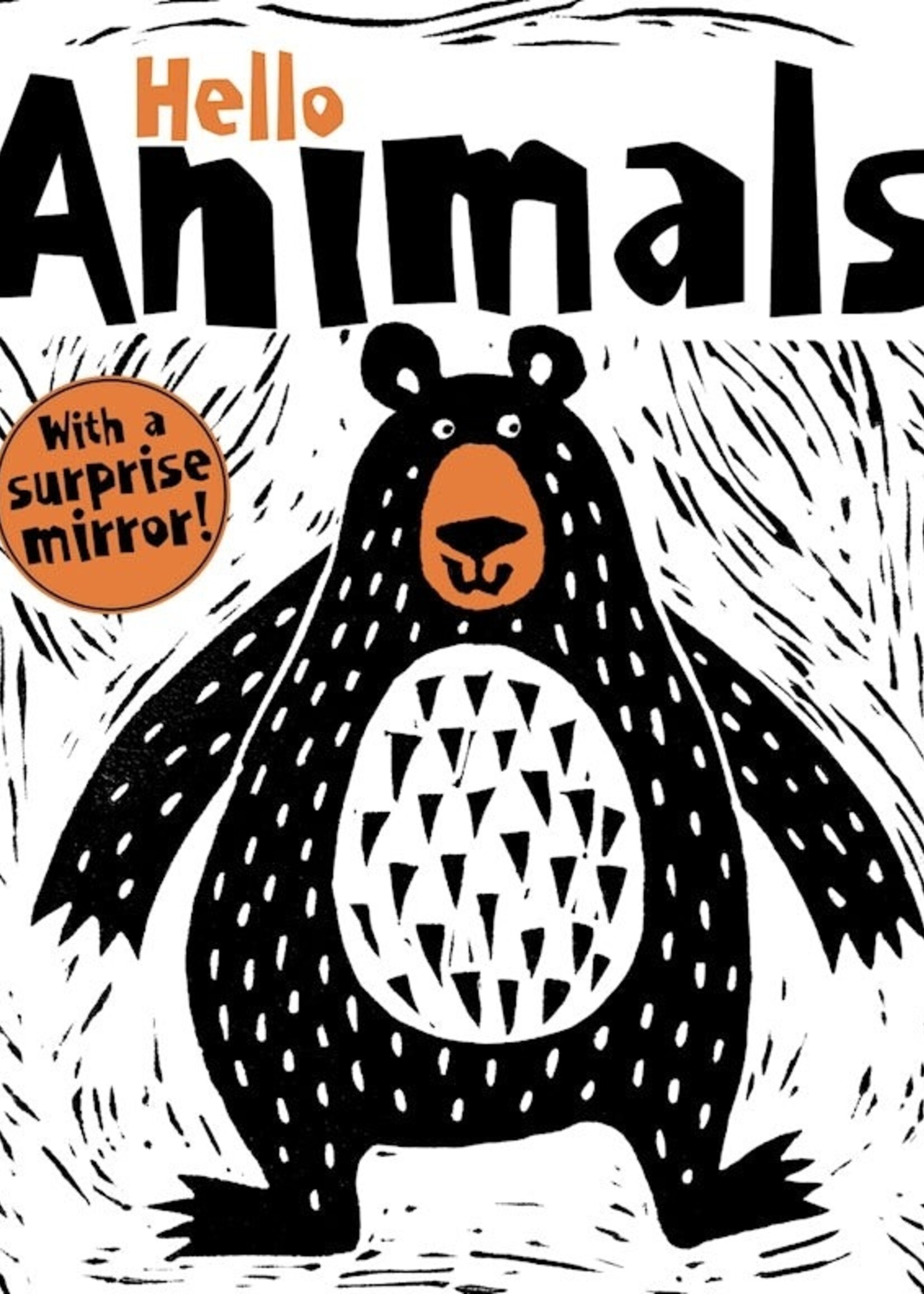 High Contract Animal Reflection Baby Board Book